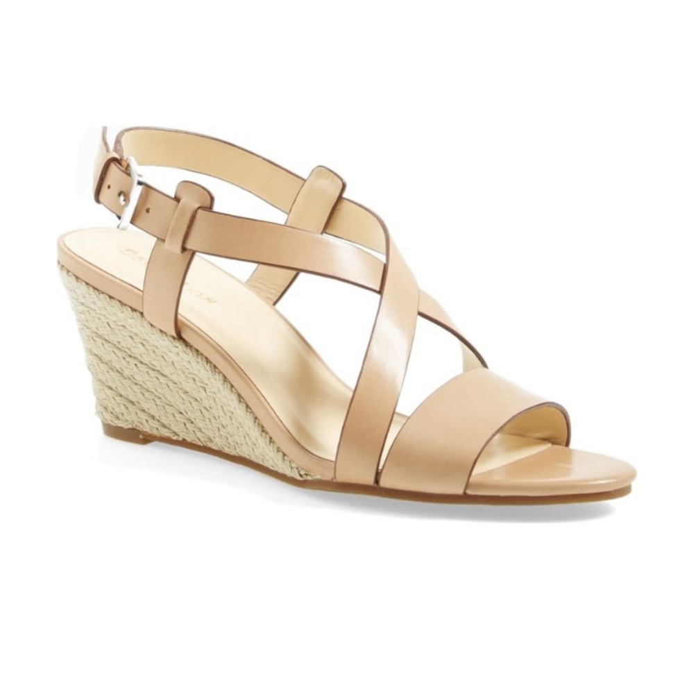 Cole Hann “Taylor” Wedge Sandals